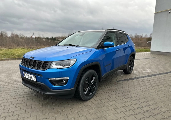 Jeep Compass cena 79999 przebieg: 98469, rok produkcji 2019 z Piaseczno małe 631